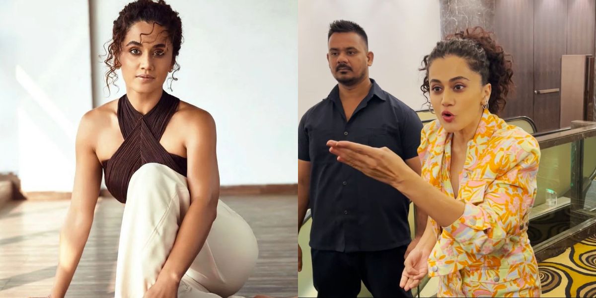 Taapsee Pannu reacts to her spat with the paps; says even her parents don't scold her like that